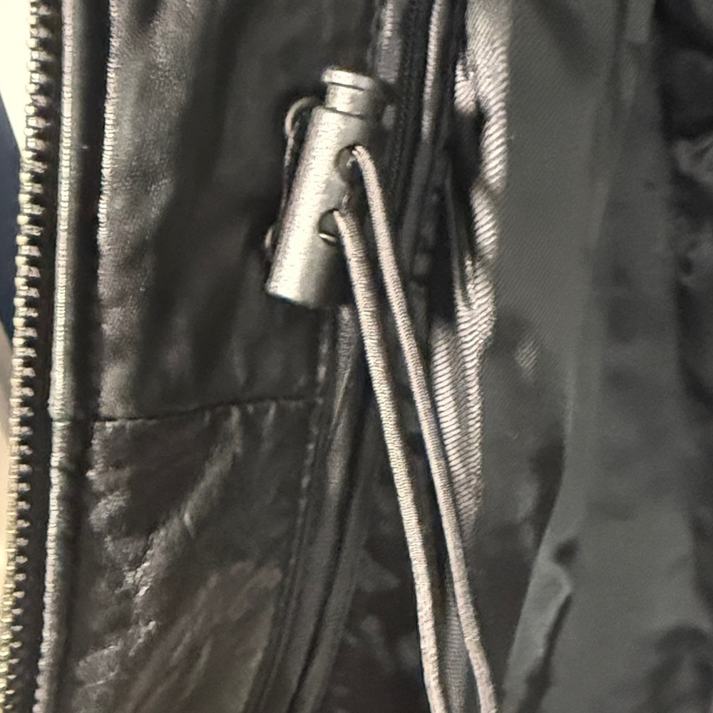 Kenneth Cole Reaction Black Leather Field Jacket - Picture 11 of 13